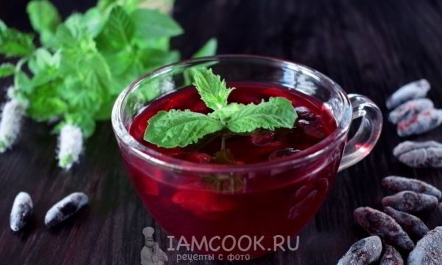 Рецепт киселя из жимолости