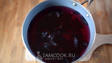 кисель из жимолости