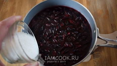 кисель из жимолости