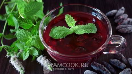 кисель из жимолости