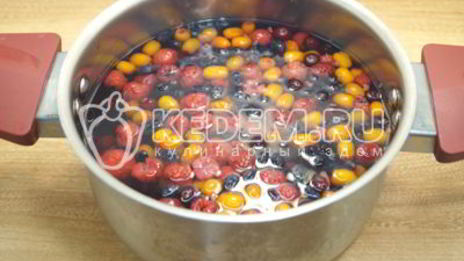 ягодный кисель