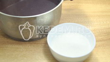 ягодный кисель