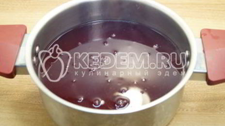 ягодный кисель