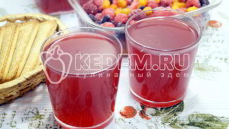ягодный кисель