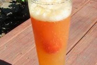 Клубничный замороженный напиток