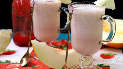 Клубничные коктейли