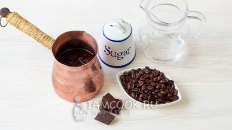 кофе с мороженым