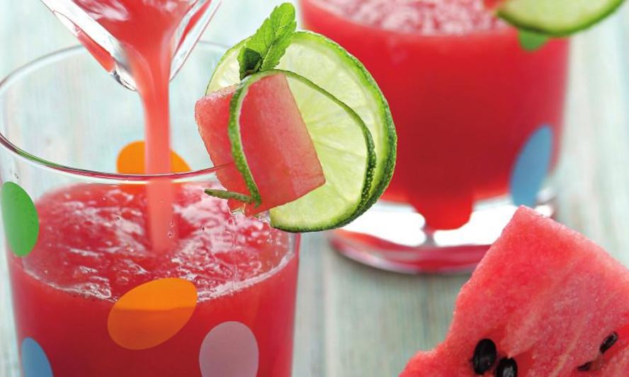 Рецепт коктейля из арбуза и лайма