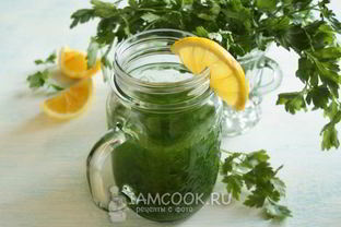 Коктейль из петрушки