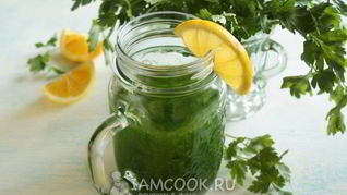 Коктейль из петрушки