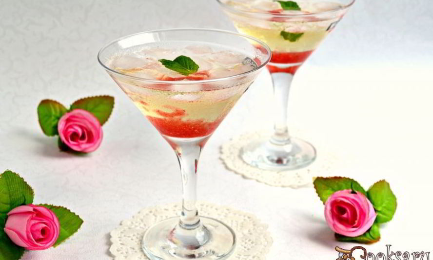 Рецепт коктейля клубничного marengo