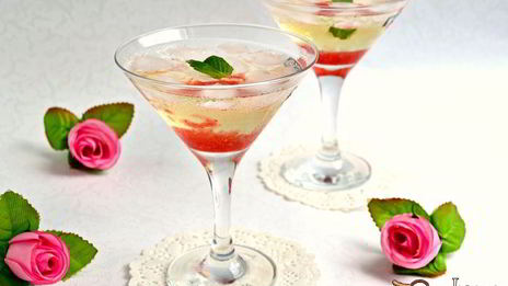 коктейль клубничный marengo