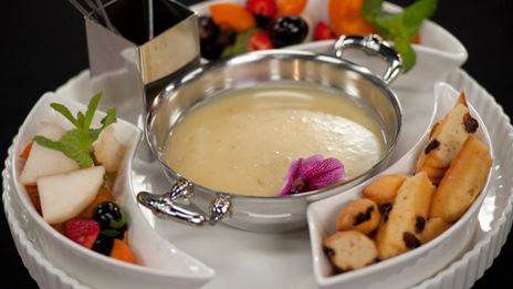 фондю из шоколада с лаймом и джином