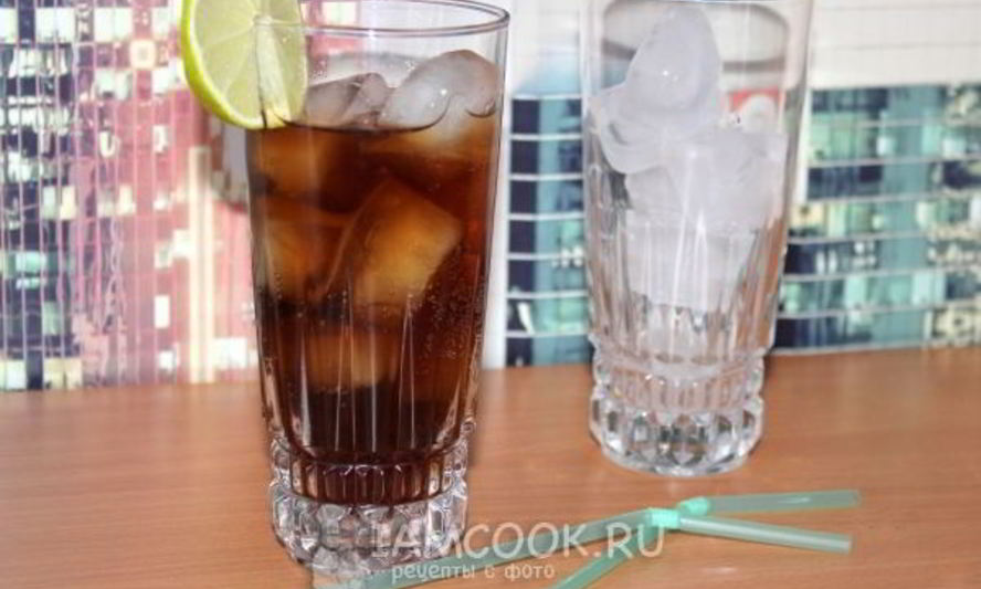 Рецепт коктейля ром кола