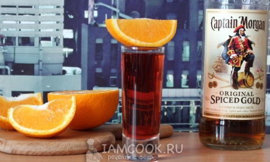 Рецепт коктейля с вишневым соком ромовый закат