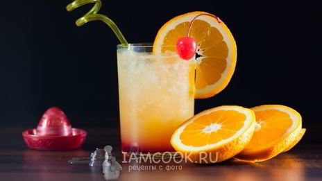 коктейль текила санрайз