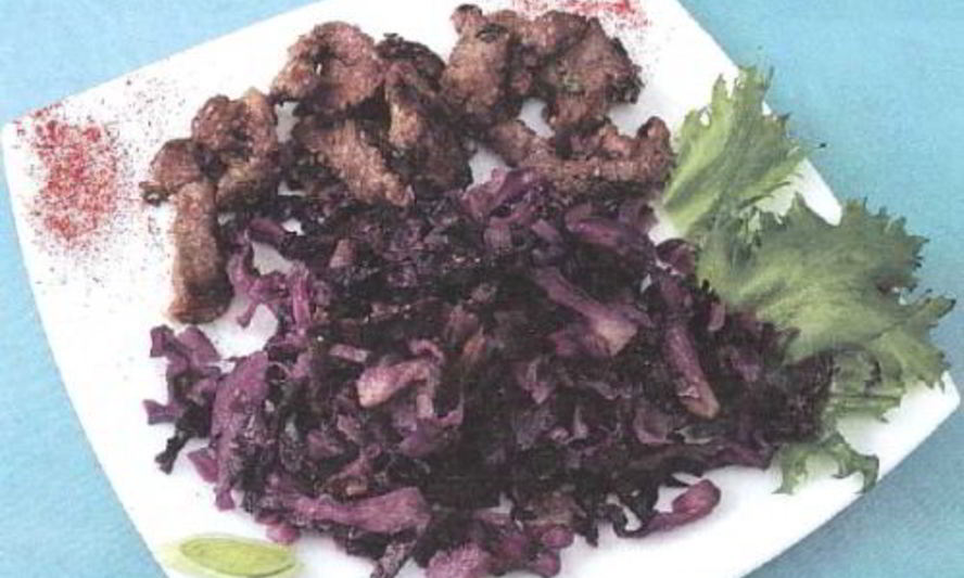 Рецепт краснокочанной капусты с вином по-скандинавски