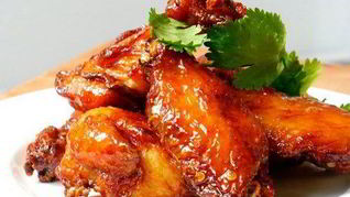 Курица в соевом соусе с вином и медом по-японски