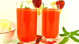 Клубничный лимонад