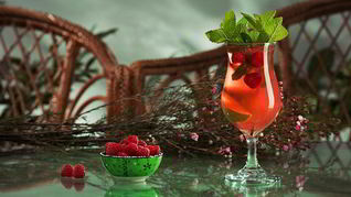 Малиновый лимонад