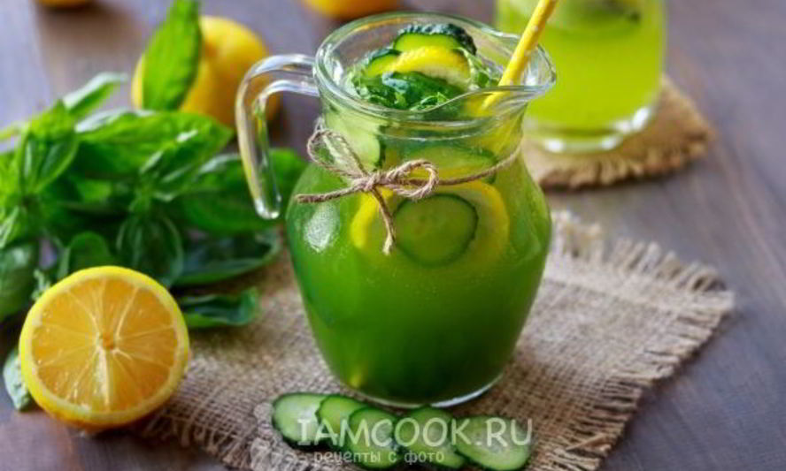 Рецепт огуречного лимонада