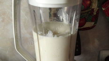 молочно-банановый коктейль