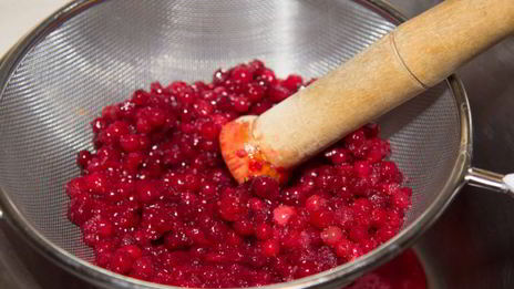 брусничный морс