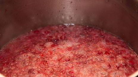 брусничный морс