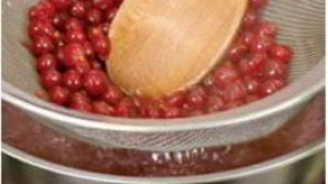 морс из красной смородины