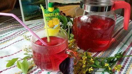 напиток из базилика