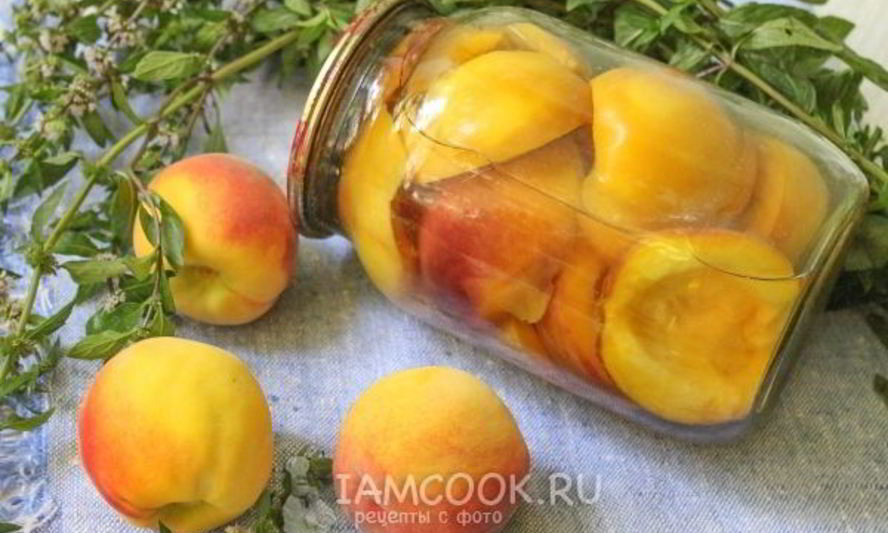 Рецепт персиков в сиропе на зиму