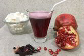 Рубиновый напиток Здоровье с гранатовым соком