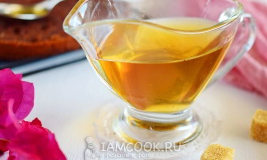 Рецепт сахарного сиропа для пропитки бисквита