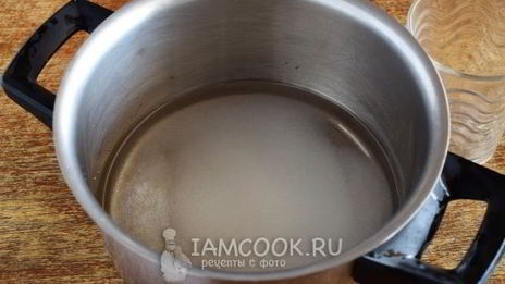 сахарный сироп для пропитки бисквита