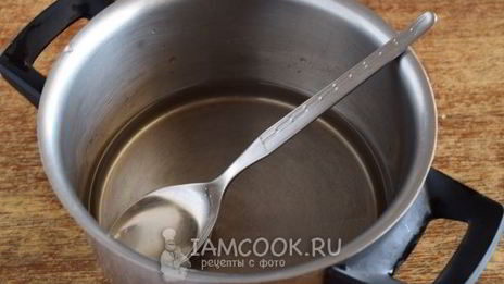 сахарный сироп для пропитки бисквита