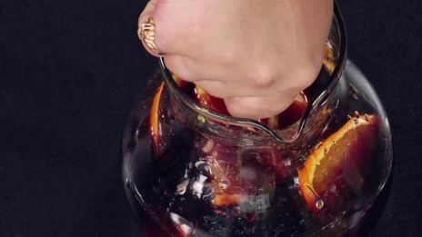 коктейль яблочная сангрия