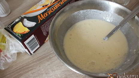 сладкие блинчики на сметане и сывороточном коктейле мажитэльк завтраку