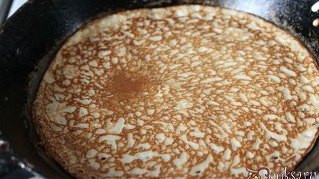 сладкие блинчики на сметане и сывороточном коктейле мажитэльк завтраку