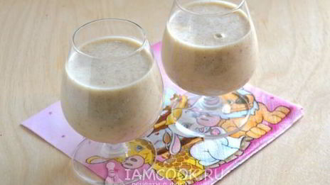 банановый смузи