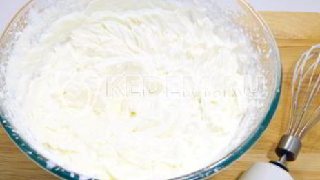 брусничный смузи со сливками