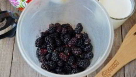 смузи с шелковицей