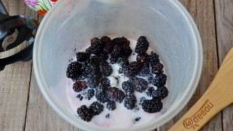 смузи с шелковицей