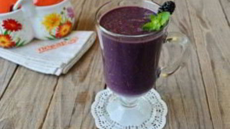 смузи с шелковицей