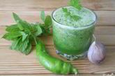 Зеленый коктейль для сыроедов
