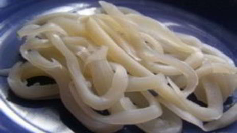 морской салат с креветками и кальмарами