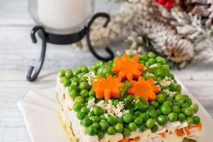 Оливье с курицей