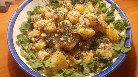 ореховый салатик