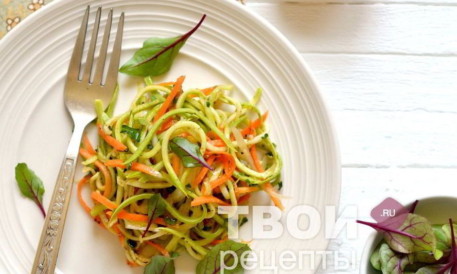 Рецепт острого салата