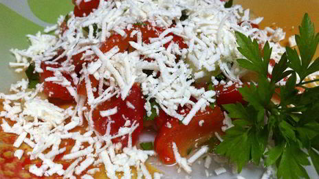 овощной салат с фетой