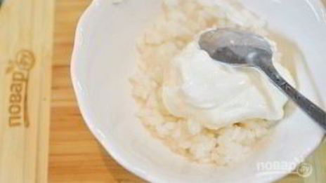 паштетный салат из авокадо и риса